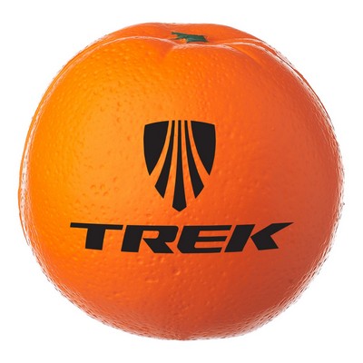Orange Shaped Stress Reliever w/ Custom Logo