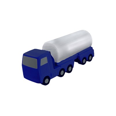 Blue Oil Tanker Truck Stress Reliever