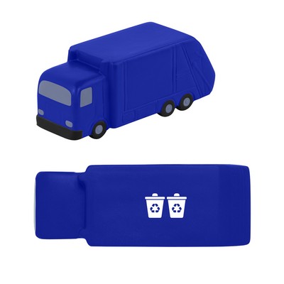 Garbage Truck Shape Stress Ball